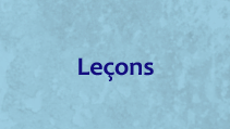 Page des leçons - Introduction au TAGteach